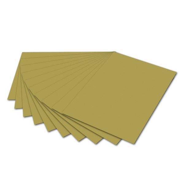 Folia Fotokarton 300g/m² gold DIN A4 50 Blatt