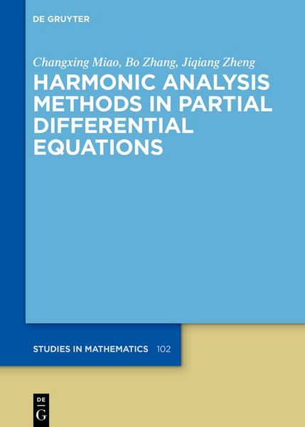 Produktbild: Harmonic Analysis Methods in Partial Differential Equations