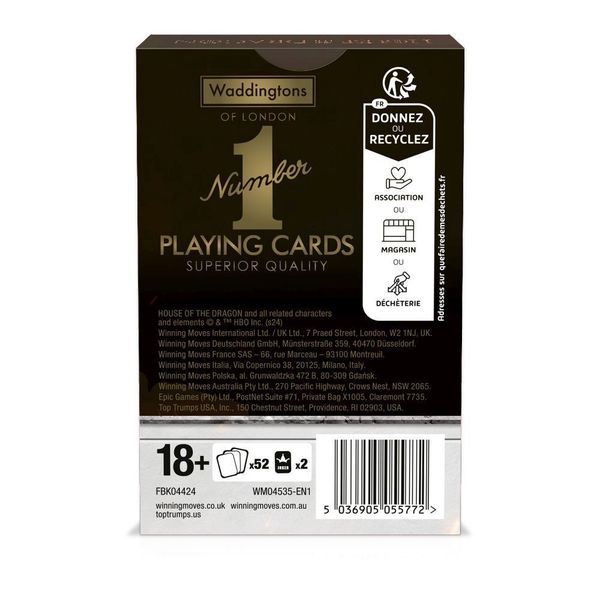 Produktbild: Spielkarten House of Dragon