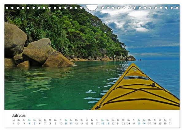Produktbild: Vielfalt Neuseeland (Wandkalender 2026 DIN A4 quer), CALVENDO Monatskalender