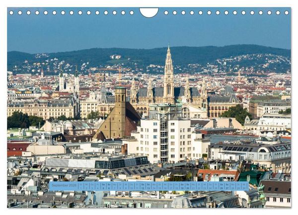 Produktbild: St&auml;dtereise Wien (Wandkalender 2026 DIN A4 quer), CALVENDO Monatskalender