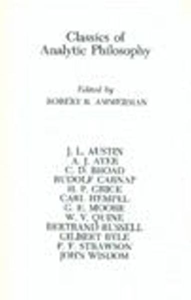Produktbild: Classics of Analytic Philosophy