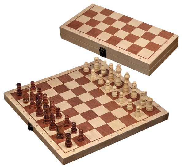 Philos 2609 - Schachkassette, Feld 42 mm mit Randbeschriftung