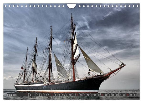 Produktbild: Segelimpressionen (Wandkalender 2026 DIN A4 quer), CALVENDO Monatskalender