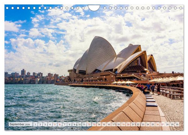 Produktbild: Australien Metropolen (Wandkalender 2026 DIN A4 quer), CALVENDO Monatskalender