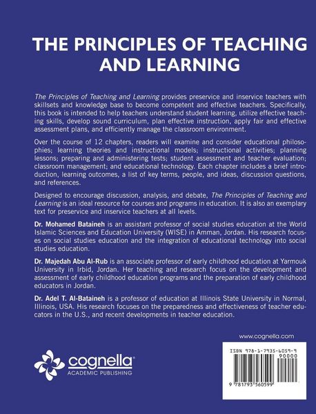 Produktbild: Principles of Teaching and Learning