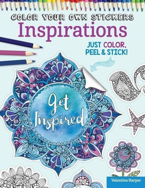 Produktbild: Color Your Own Stickers Inspir
