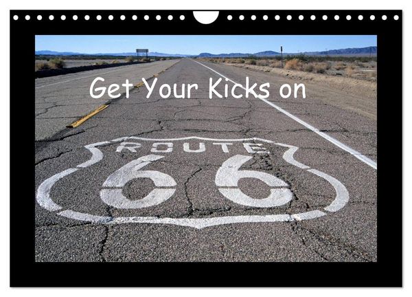 Produktbild: Get Your Kicks on Route 66 (Wandkalender 2026 DIN A4 quer), CALVENDO Monatskalender