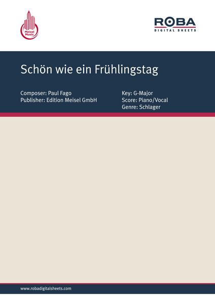 Produktbild: Sch&ouml;n wie ein Fr&uuml;hlingstag