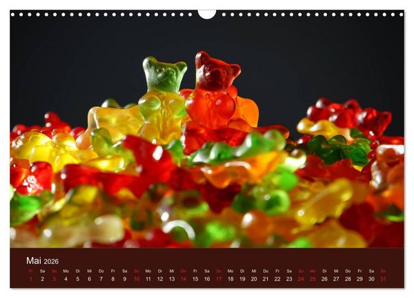 Produktbild: Ein total s&uuml;&szlig;er Kalender (Wandkalender 2026 DIN A3 quer), CALVENDO Monatskalender