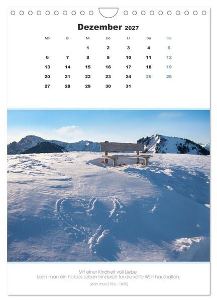 Produktbild: Attraktive Herzmotive 2027 (Wandkalender 2027 DIN A4 hoch), CALVENDO Monatskalender