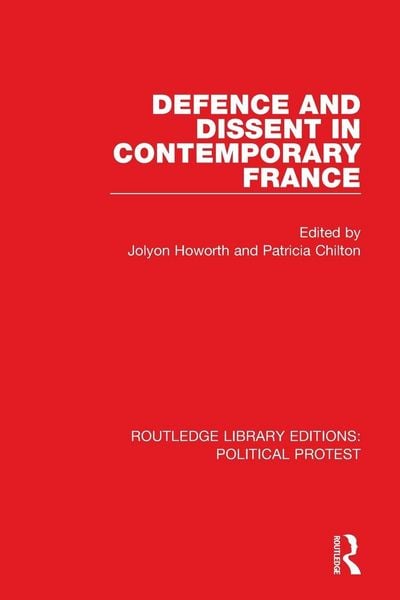 Produktbild: Defence and Dissent in Contemporary France