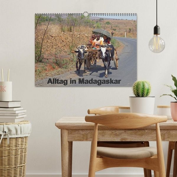Produktbild: Alltag in Madagaskar (Wandkalender 2026 DIN A3 quer), CALVENDO Monatskalender