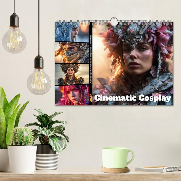 Produktbild: Cinematic Cosplay (Wandkalender 2027 DIN A4 quer), CALVENDO Monatskalender