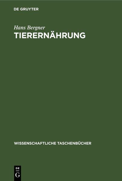 Produktbild: Tierern&auml;hrung