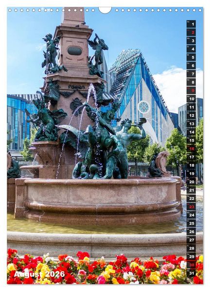 Produktbild: Mein Leipzig (Wandkalender 2026 DIN A3 hoch), CALVENDO Monatskalender