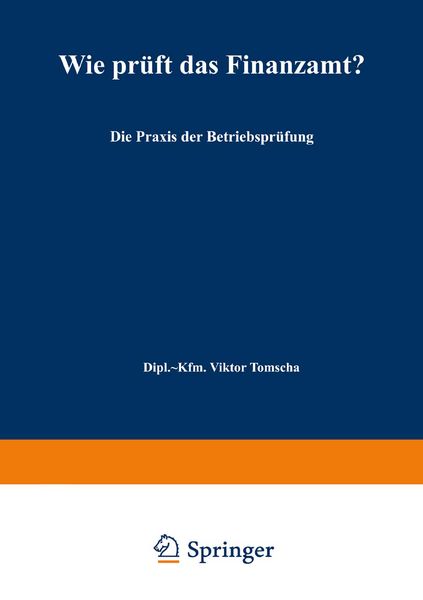 Produktbild: Wie pr&uuml;ft das Finanzamt?