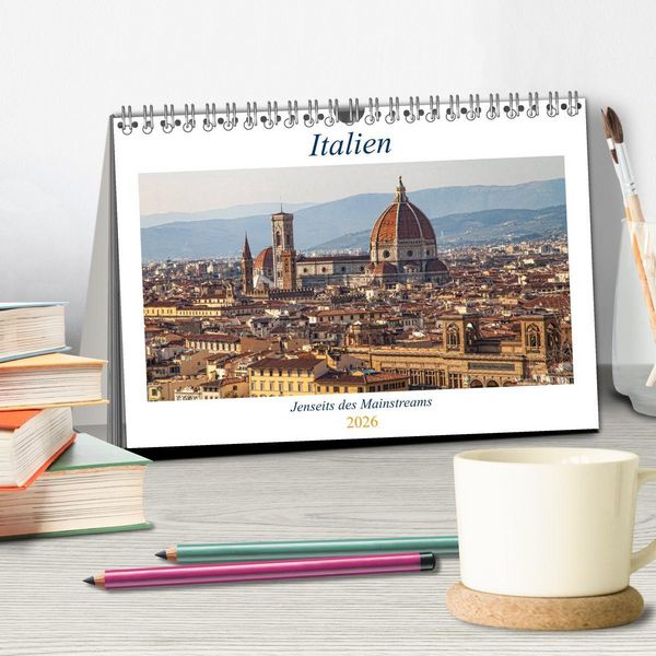 Produktbild: Italien - Jenseits des Mainstreams (Tischkalender 2026 DIN A5 quer), CALVENDO Monatskalender