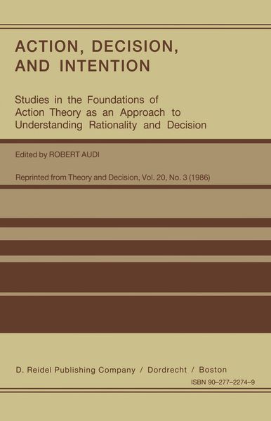 Produktbild: Action, Decision, and Intention