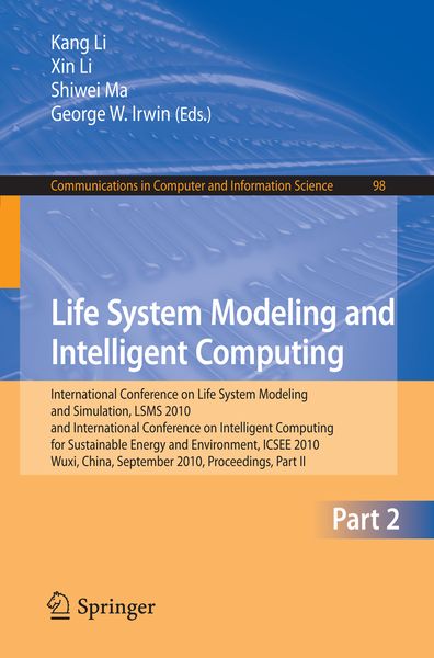 Produktbild: Life System Modeling and Intelligent Computing