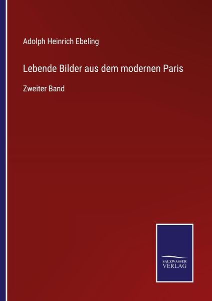 Produktbild: Lebende Bilder aus dem modernen Paris