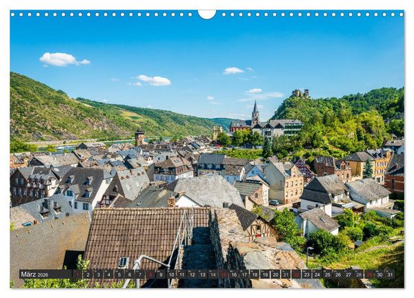 Produktbild: Oberwesel - Stadt der T&uuml;rme (Wandkalender 2026 DIN A3 quer), CALVENDO Monatskalender