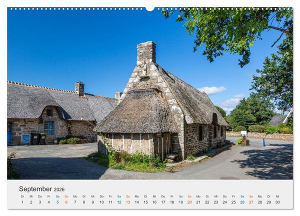 Produktbild: Cornouaille - Ein Ausflug in den S&uuml;dwesten der Bretagne (hochwertiger Premium Wandkalender 2026 DIN A2 quer), Kunstdruck in Hochglanz