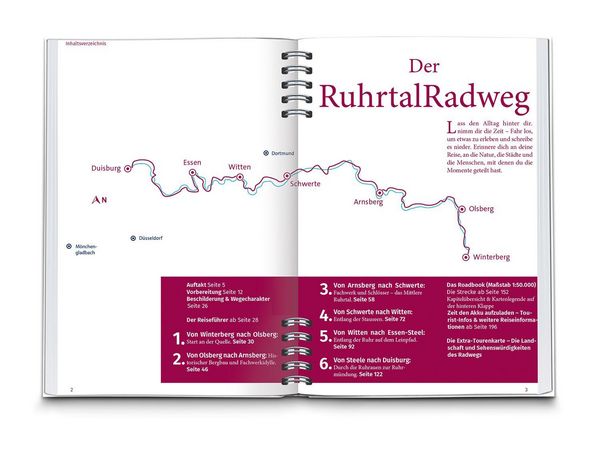 Produktbild: KOMPASS Radreisef&uuml;hrer RuhrtalRadweg
