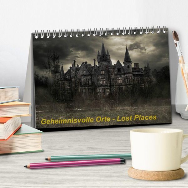Produktbild: Geheimnisvolle Orte - Lost Places (Tischkalender 2027 DIN A5 quer), CALVENDO Monatskalender