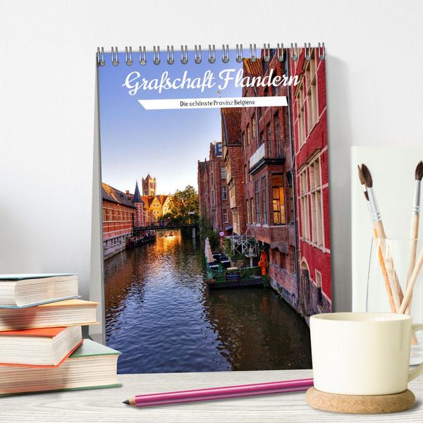 Produktbild: Grafschaft Flandern (Tischkalender 2026 DIN A5 hoch), CALVENDO Monatskalender