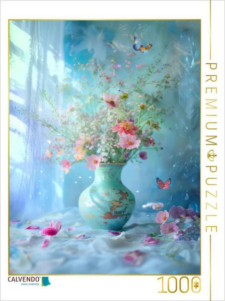 Produktbild: CALVENDO Puzzle Blumen | 1000 Teile Lege-Gr&ouml;&szlig;e 64x48cm Foto-Puzzle f&uuml;r gl&uuml;ckliche Stunden