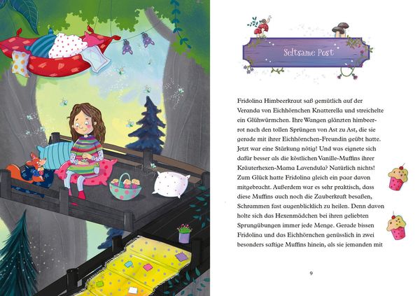 Fridolina Himbeerkraut - Nur Mut, lieber Honigdachs!