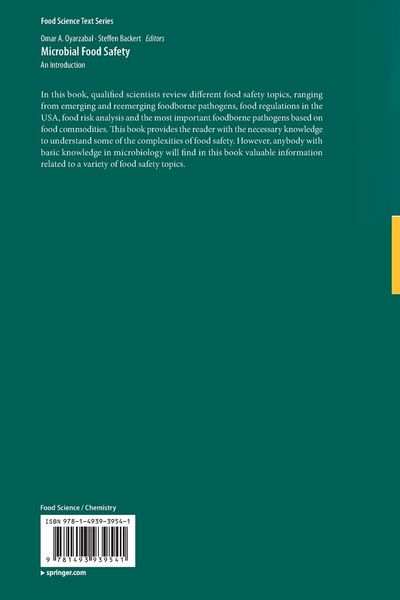 Produktbild: Microbial Food Safety