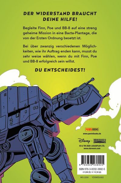 Produktbild: Star Wars: Du entscheidest: Ein Abenteuer mit Finn & Poe