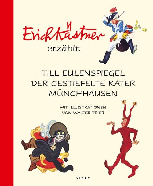 Produktbild: Erich Kästner erzählt: Till Eulenspiegel, Der gestiefelte Kater, Münchhausen