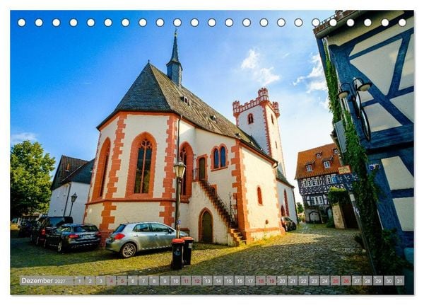 Produktbild: Ein Blick auf Hanau-Steinheim (Tischkalender 2027 DIN A5 quer), CALVENDO Monatskalender