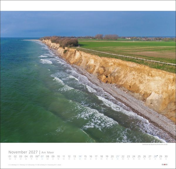 Produktbild: Am Meer Edition Kalender 2027 - Sand, Wind und Wellen