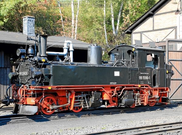 Produktbild: S&auml;chsische IV K auf der Pre&szlig;nitztalbahn (Puzzle)