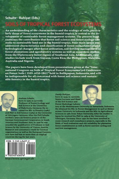 Produktbild: Soils of Tropical Forest Ecosystems