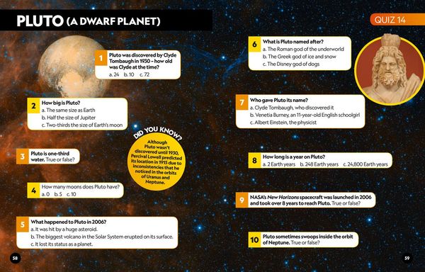 Produktbild: Ng Space Quiz Book Pb