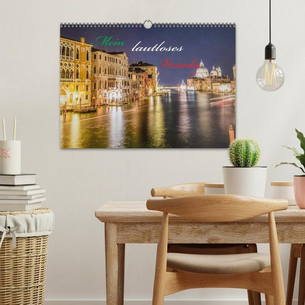 Produktbild: Mein lautloses Venedig (Wandkalender 2026 DIN A3 quer), CALVENDO Monatskalender
