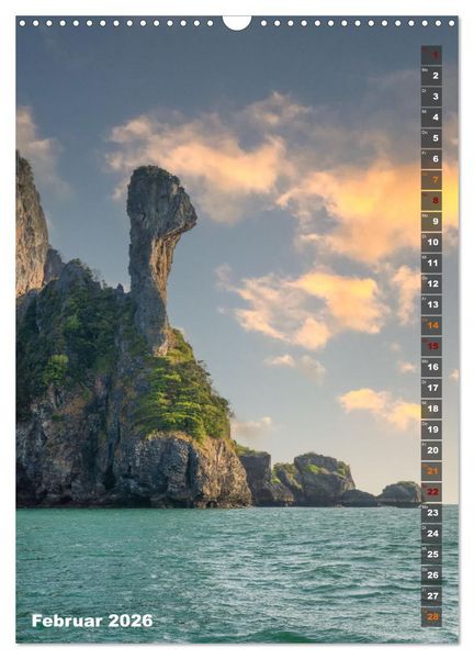 Produktbild: Thailand - Perle Asiens (Wandkalender 2026 DIN A3 hoch), CALVENDO Monatskalender