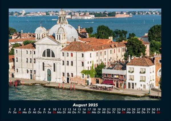 Produktbild: Venedigs Sch&ouml;nheit 2025 Fotokalender DIN A4