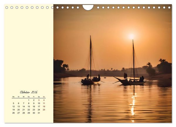 Produktbild: Momente in &Auml;gypten (Wandkalender 2026 DIN A4 quer), CALVENDO Monatskalender