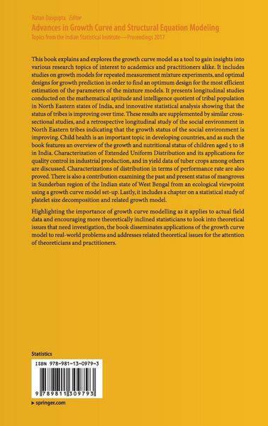 Produktbild: Advances in Growth Curve and Structural Equation Modeling