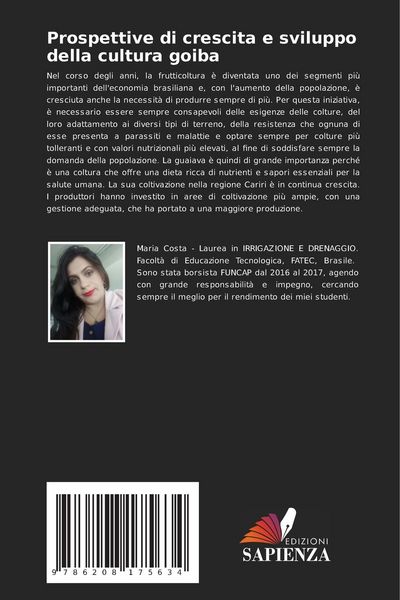 Produktbild: Prospettive di crescita e sviluppo della cultura goiba