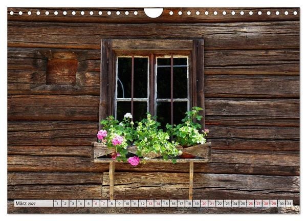 Produktbild: Bauernfenster (Wandkalender 2027 DIN A4 quer), CALVENDO Monatskalender