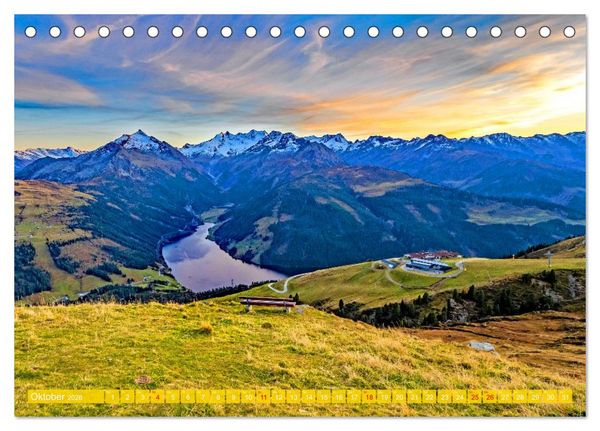 Produktbild: Ein Herz f&uuml;r das Zillertal (Tischkalender 2026 DIN A5 quer), CALVENDO Monatskalender
