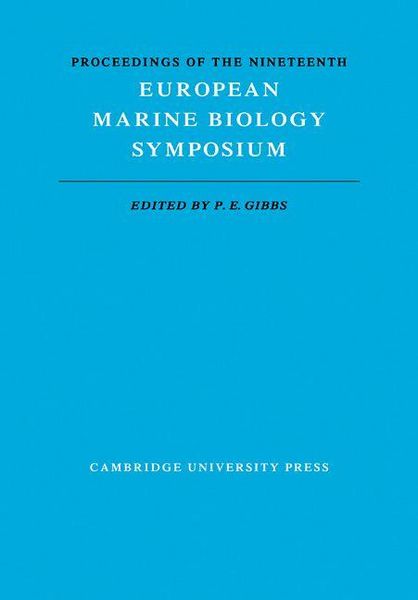 Produktbild: Proceedings of the Nineteenth European Marine Biology Symposium
