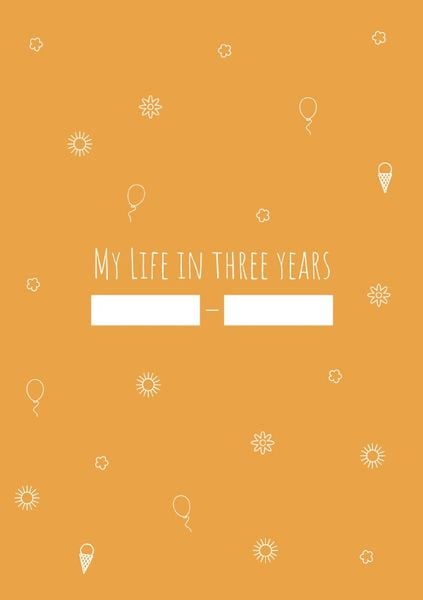 Produktbild: My Life in Three Years - Ein Tagebuch